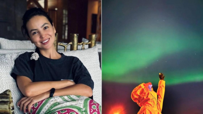 "С детства мечтала": Асель Сагатова увидела северное сияние (фото, видео)