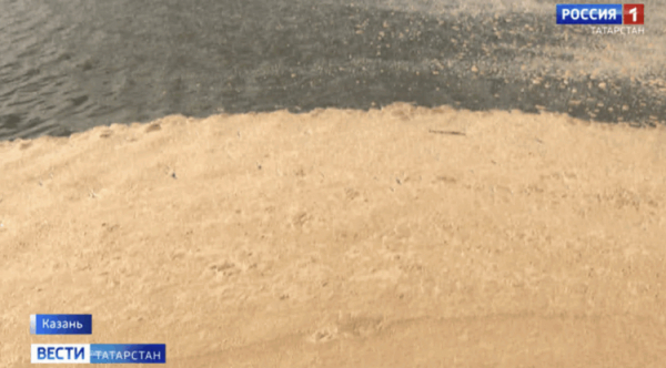 На Кабане заметили пену: власти объяснили причину появления