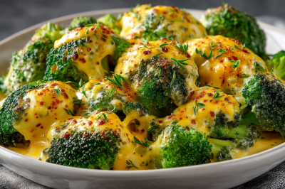 Эта брокколи под сырным соусом &mdash; элегантное блюдо, которое заставит полюбить ПП-кухню