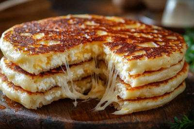 Творог в таком виде едят все: хачапури &laquo;без теста&raquo; &mdash; смешиваю ингредиенты и выливаю на сковороду