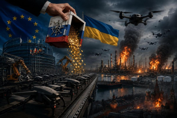 &laquo;Просто проценты&raquo;: как Европа легализовала кражу российских активов для финансирования преступлений киевского режима
