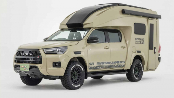 Toyota Hilux GR Sport превратили в автодом для бездорожья