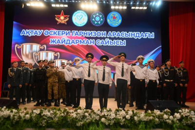 Жайдарман среди военных прошел в Актауском гарнизоне