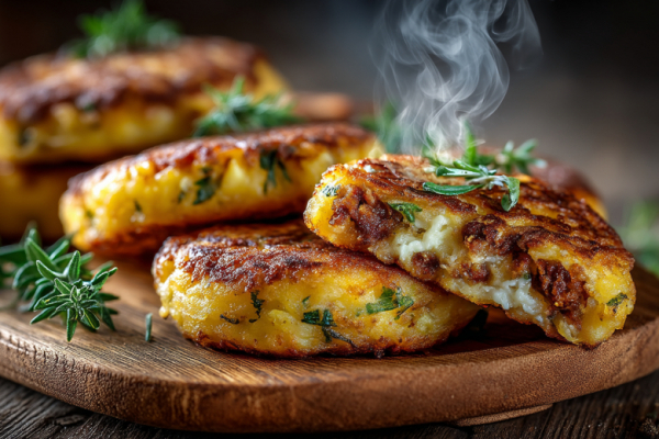 Котлеты из картошки &mdash; скучно. Но эта хитрая парочка творит чудеса &mdash; готовим ленивый хит, который обожают все