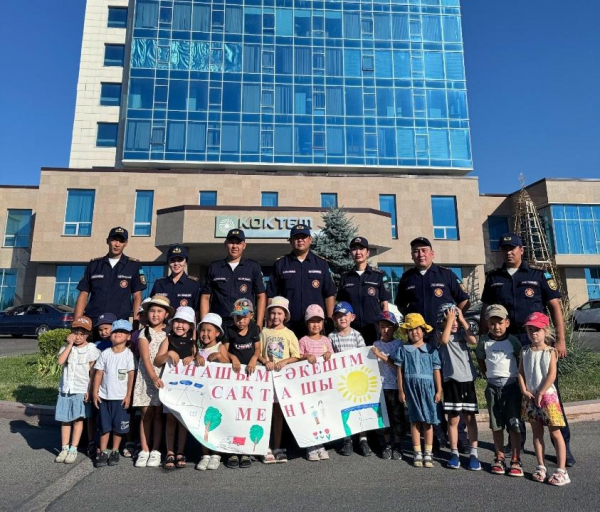 &laquo;Начни с себя!&raquo;: спасатели ДЧС области Жетісу участвуют в челлендже