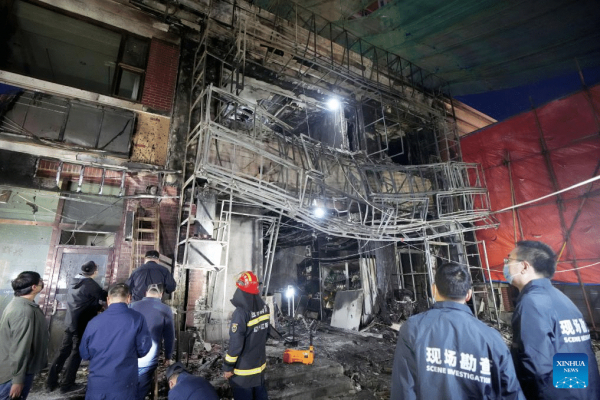 В Китае при пожаре в ресторане погибли 22 человека