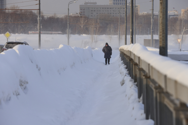 Аномальный снегопад в Казани: за месяц в городе было 144 процента от нормы