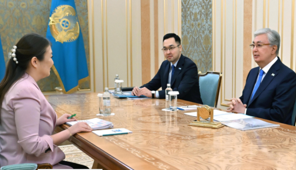 Президент принял уполномоченного по правам ребенка РК