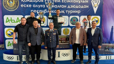 В Алматы прошли соревнования по дзюдо памяти генерала Хайдарова