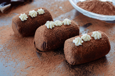 Банан и какао &mdash; всё, что нужно для домашних трюфелей: нежнее магазинных и без химии