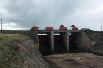 Завершен ремонт сегментных затворов Селетинского водохранилища