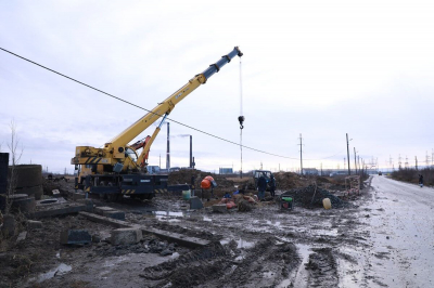 Останки троих человек нашли во время ремонта теплотрассы в Балхаше