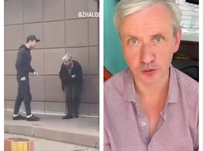 А где сам “герой”?: избитый охранник поблагодарил казахстанцев за поддержку (ВИДЕО)