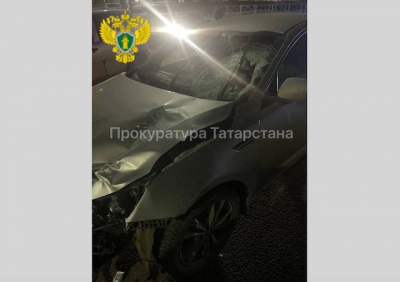 Водитель иномарки насмерть сбил 16-летнюю девушку на пешеходном переходе в РТ