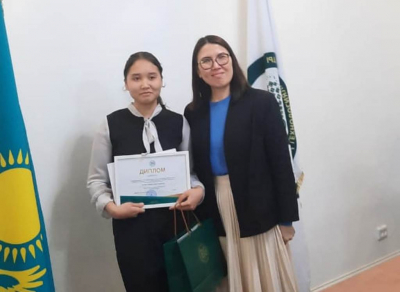 Алматы облысының оқушысы республикалық олимпиаданың жеңімпазы атанып, стипендия алды