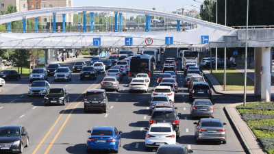 Правительство создаст систему борьбы с пробками на левобережье Астаны