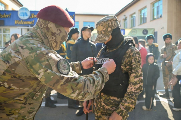 Юные астанчане сделали первый шаг к служению Родине