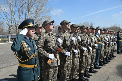 Курсанты Семея приняли присягу и получили предложения для трудоустройства