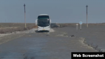 В Атырауской области из-за паводков объявлен режим чрезвычайной ситуации