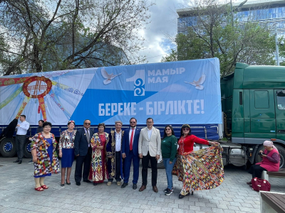 Алматинские представители АНК и бизнеса отправили гумпомощь в СКО