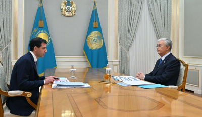 Касым-Жомарт Токаев принял председателя совета директоров Qarmet Андрея Лаврентьева